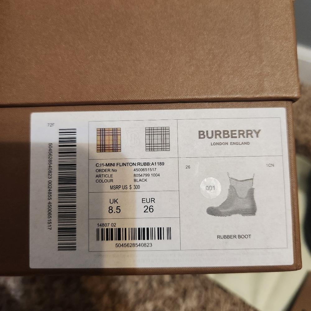 Burberry Kids Mini Flinton size 26 - Picture 7 of 7